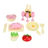 Random 30 Pairt High Heels Dollhouse Dustproof Storage White Rack Shoe Cabinet With Shoes Dolls Furniture Accessories For Barbie 5