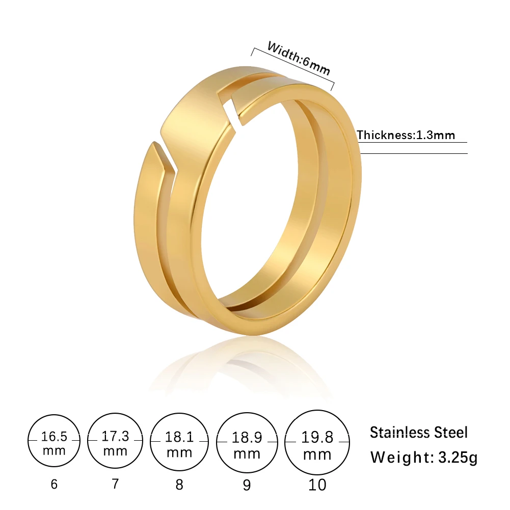 18K Yellow gold Diamond Ring - Men