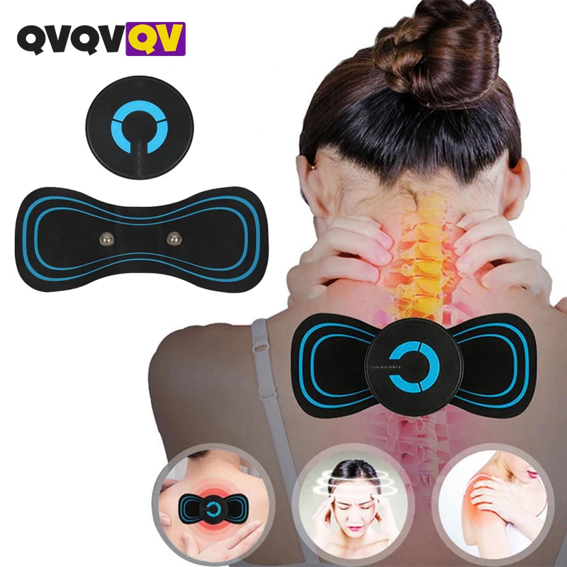 

Portable Massager, Mini Neck Massager, Electric Massager, Cervical Massage Pads Relieve Pressure of The Whole Body