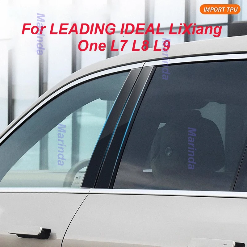 

Car Window Trim Pillar Cover for LEADING IDEAL LiXiang One L7 L8 L9 2020-2022 Center Column stickers Exterior Accessories