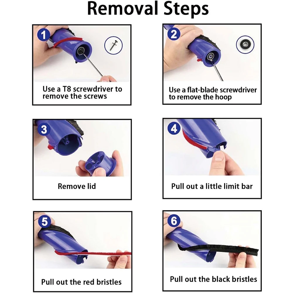 Soft Plush Replacement Rolling Brush Strips