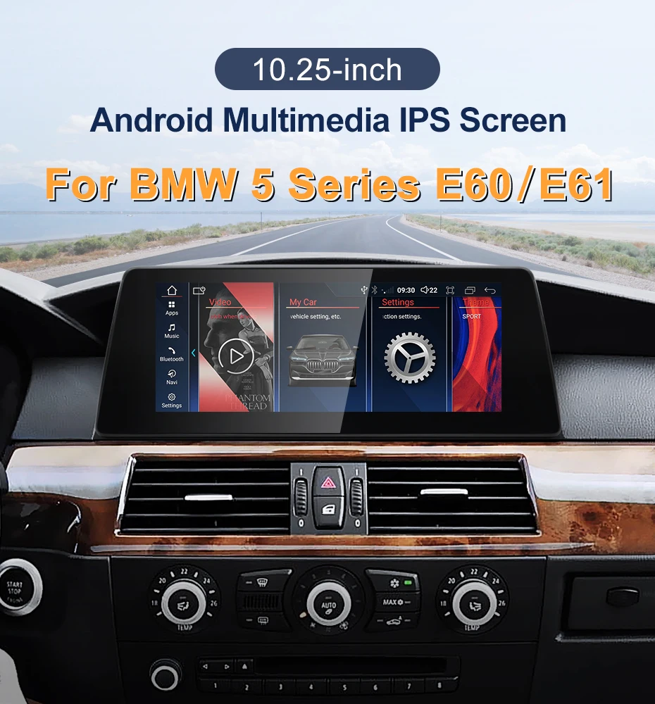 STWE New ID6 ID7 ID8 UI 10.25inc Android System Wireless Carplay AUTO For BMW 3S