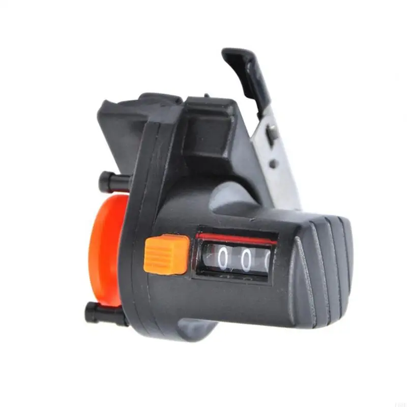 F68F 0-999M Counter Meter Recorder High Accuracy Fishing Depth Display Digital Reel Meter ABS Counter Gauge Line Count Tool