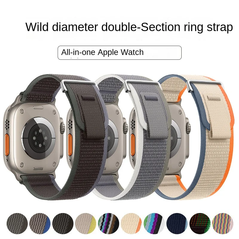 

Прочный нейлоновый ремешок для наручных часов Apple Watch превосходного качества ремешки для часов для занятий спортом на открытом воздухе ремешок для часов