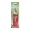 Straight Head Stainless Steel Sawtooth Type Sharp Blade Bypass Pruning Shears PP Handle Garden Shear Pruner Scissors for Bonsai 6
