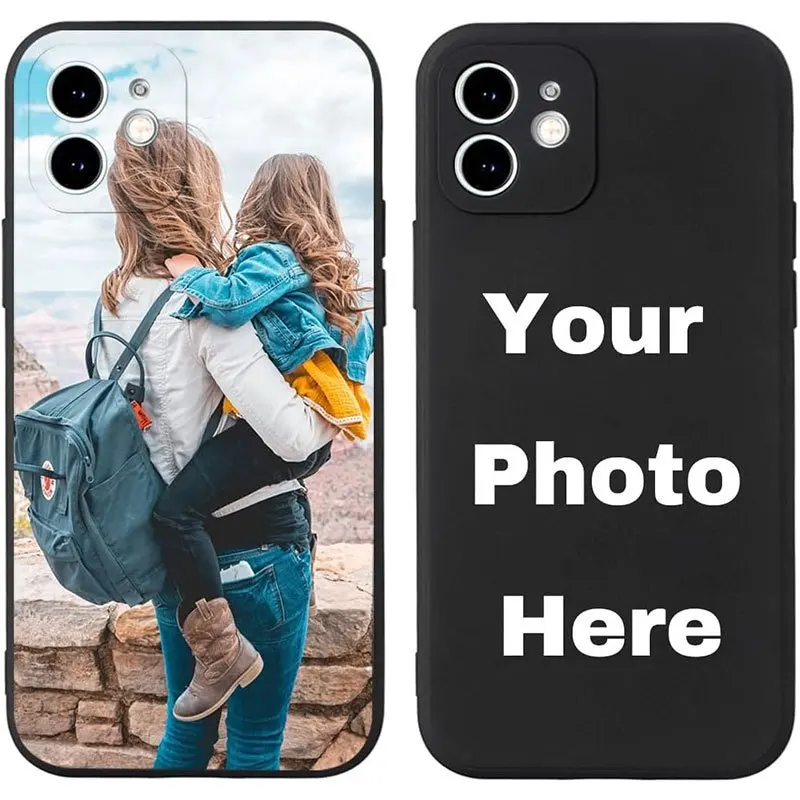 Customized Photo Silicone Soft Phone Case For iPhone 17 16 15 14 13 12 11 Pro Xs Max X XR Mini 16e 7 8 Plus SE 2020 2022 Cover 3