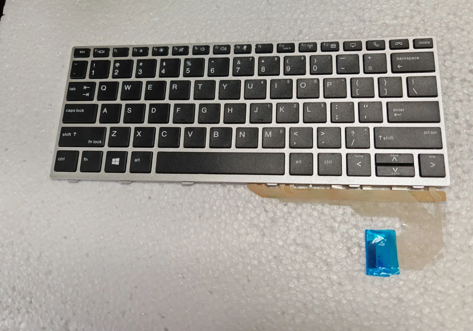 Per Hp Elitebook 730 G5 735 G5 735 G6 830 G5 836 G5 Tastiera Us No Cornice Argento Retroilluminata No Trackpoint