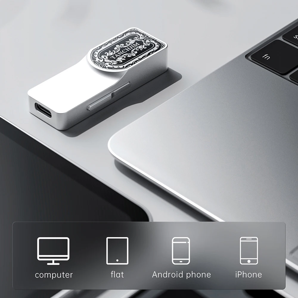 USB DAC AMP Headphone Amplifier Cell Phone Dongle 2pcs for Tanchjim LUNA with CS43198 Chip 4.4mm Balanced Output