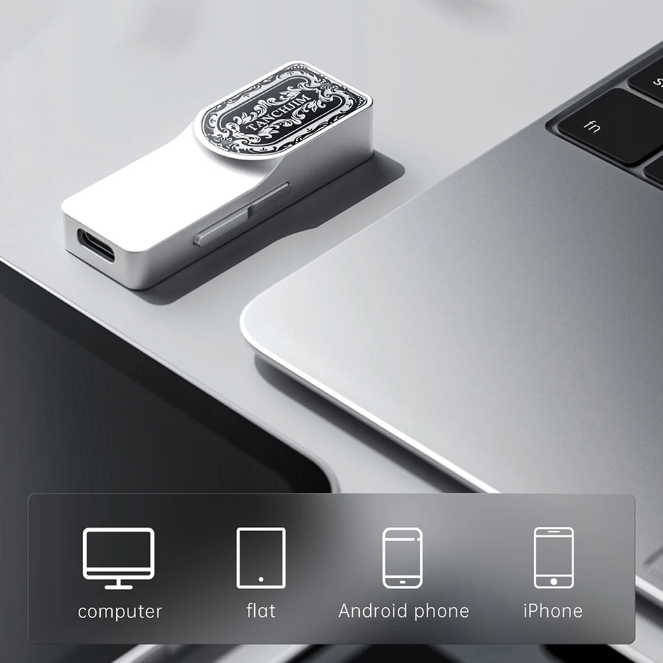 TANCHJIM LUNA ポータブルヘッドホンアンプ （浅野てんきバージョン） TANCHJIM LUNA 限定版 浅野てんきエディション スティック型 DAC