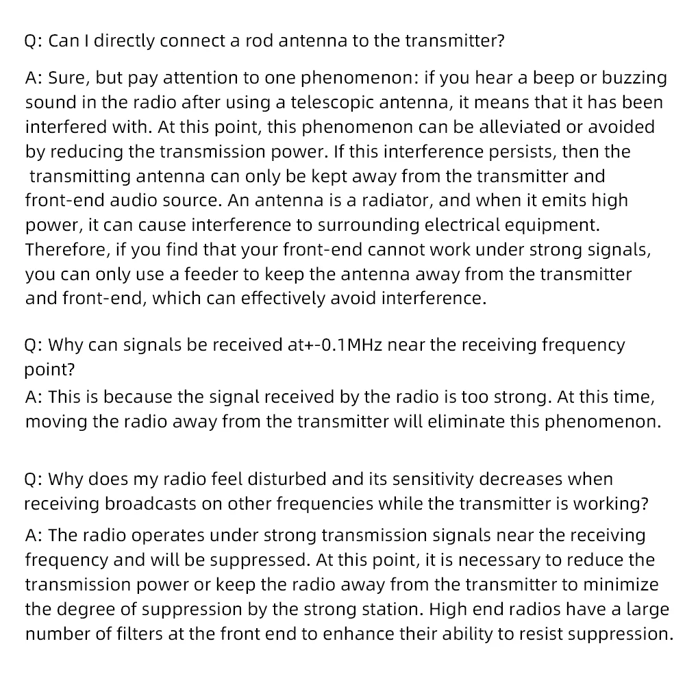 2000 Meter FM-Transmitter 0,5 W Digitalanzeige FM-Transmitter Stereo 76–108 MHz Typ-C-Schnittstelle mit 320 wählbaren Frequenzen – Detail 14
