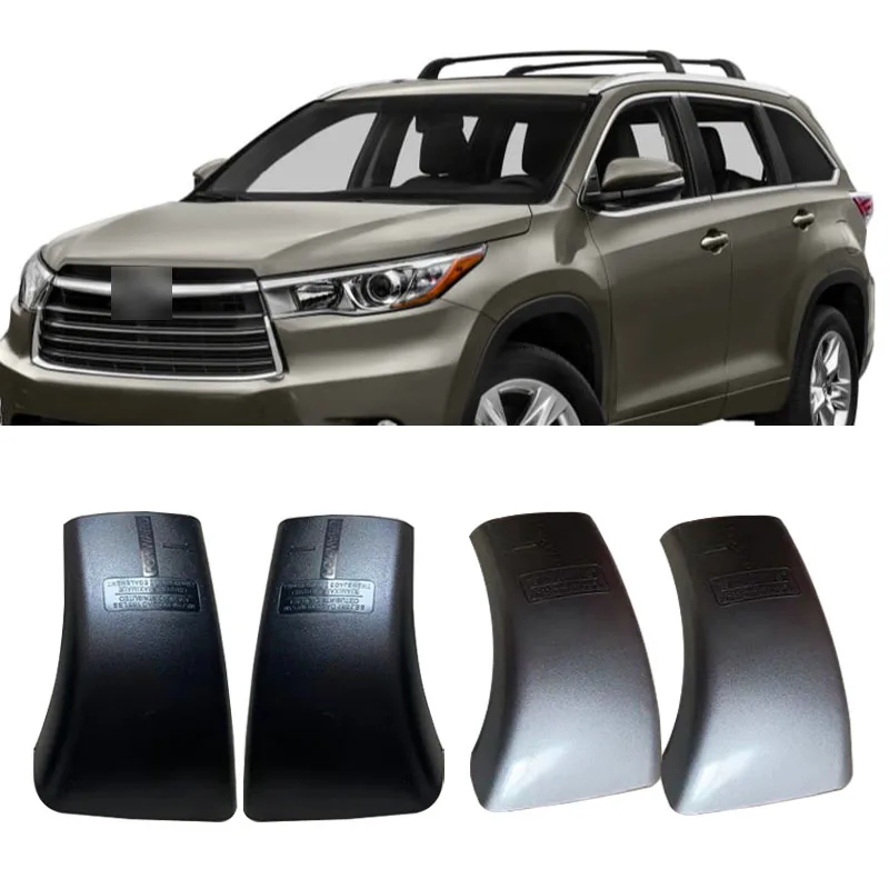 Roof Luggage Rack Cover Roof Bar Roof Rail End Shell Luggage rack cover For Toyota Highlander