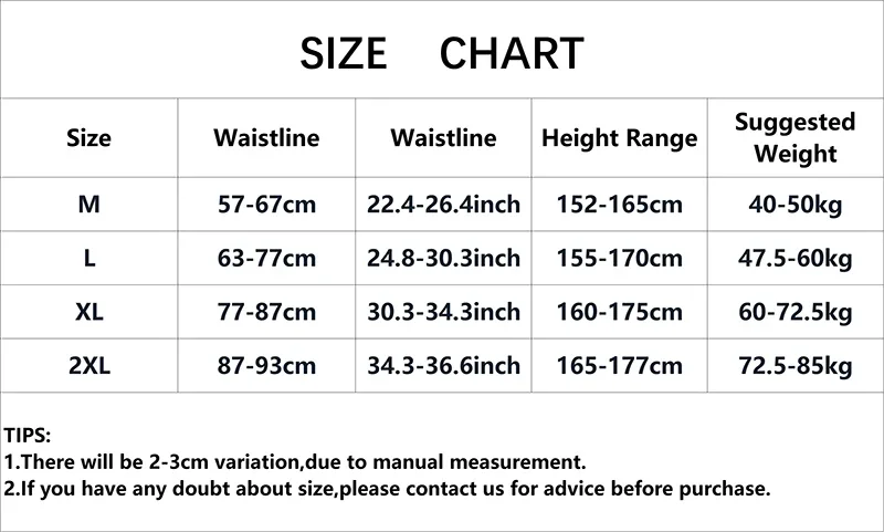 Frivolous Delights Panties Size chart