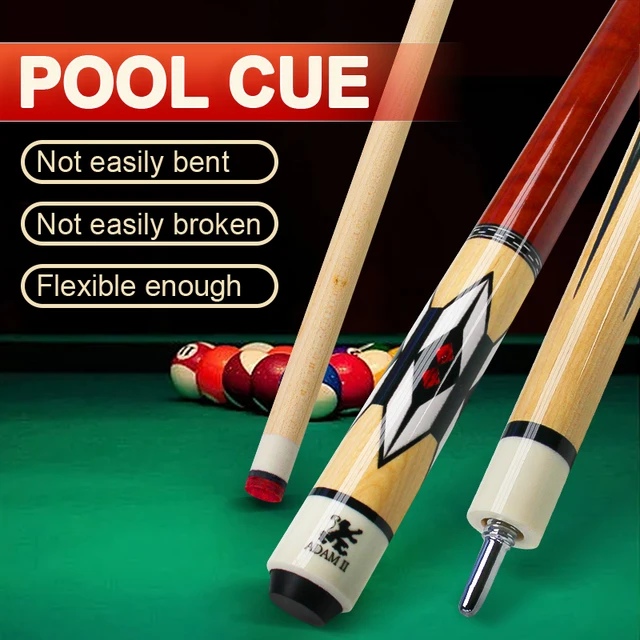 Premium Canadian Hard Maple Pool Cue 13mm Tip Steel Quick Connect Ideal for Nine Ball and Carom Billiards Pool Skill Training 1