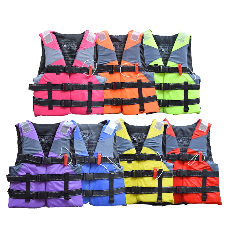 Good Price Life Jacket Adjustable Life Vest for Adult and Child Waterproof Oxford Foam Swimming Jacket