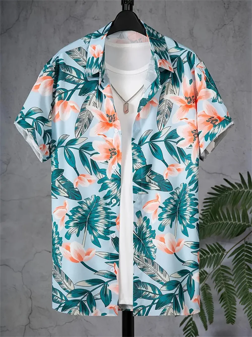 Heren - Met print - Korte mouwen - Casual - Blouse kopen? | Korting