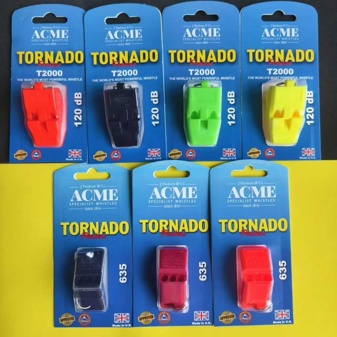 Colorful Valor Tornado Non-Nuclear Referee Whistle Emergency Rescue Life Saving Whistle 2