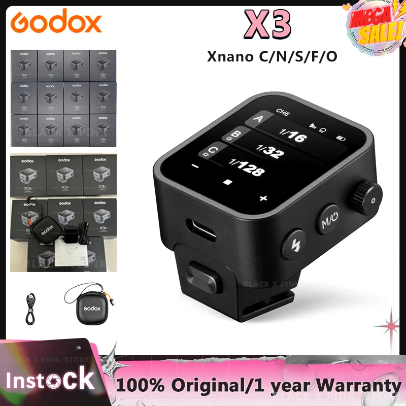 X2T-S Trigger Wireless Per Flash Sony - TTL, HSS 1/8000s, 2.4G, Controllo Gruppi, Con LCD - Foto 6