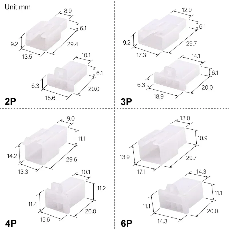 380pcs 2/3/4/6 핀 압착 자동 전기 절연 케이블 와이어 터미널 2.8 세트 남성 여성 플러그 소켓 커넥터 키트 오토바이