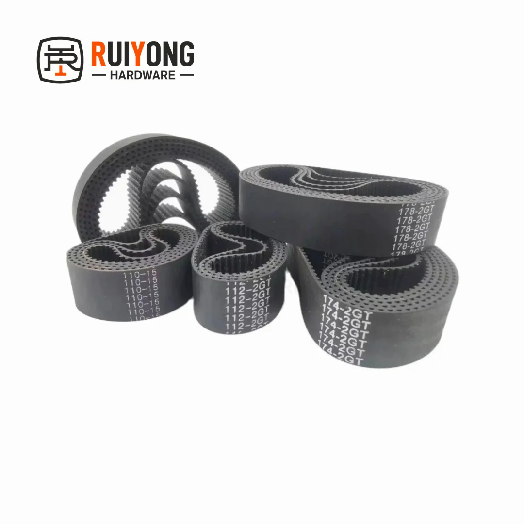 GT2 2GT 타이밍 벨트 피치 2mm 너비 15mm, 폐쇄 고무 드라이브 벨트, 둘레 110-400mm, 3D 인쇄 부품