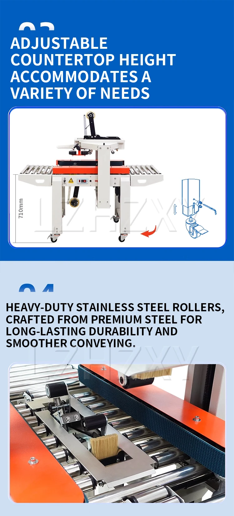 Fully Automatic Packaging Machine High-Speed FXC4030X Tape Sealer E-commerce Exp