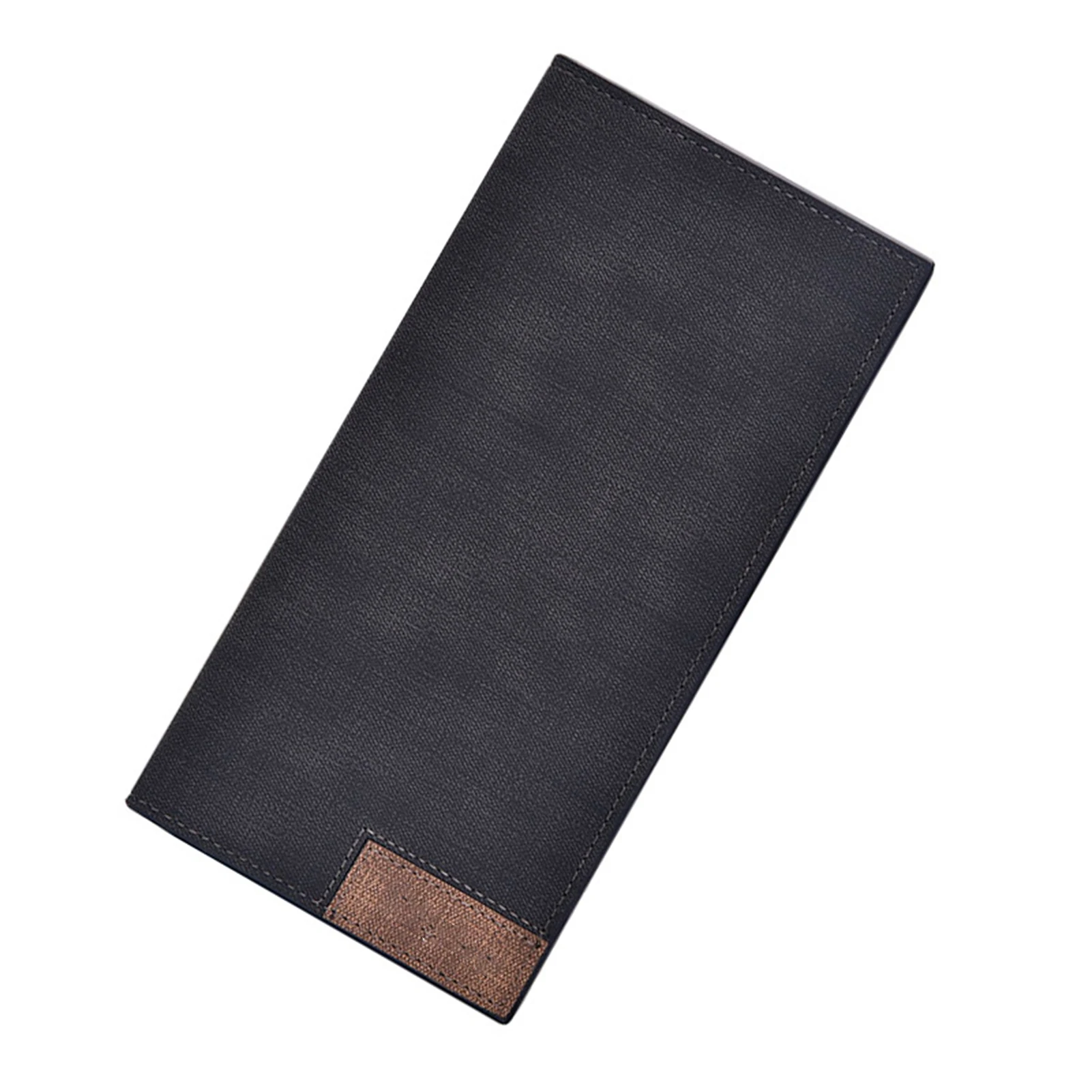 

Men's Long Nubuck Leather Wallet Multifunctional Soft Wallet Material Synthetic Leather Suitable For Saving Money