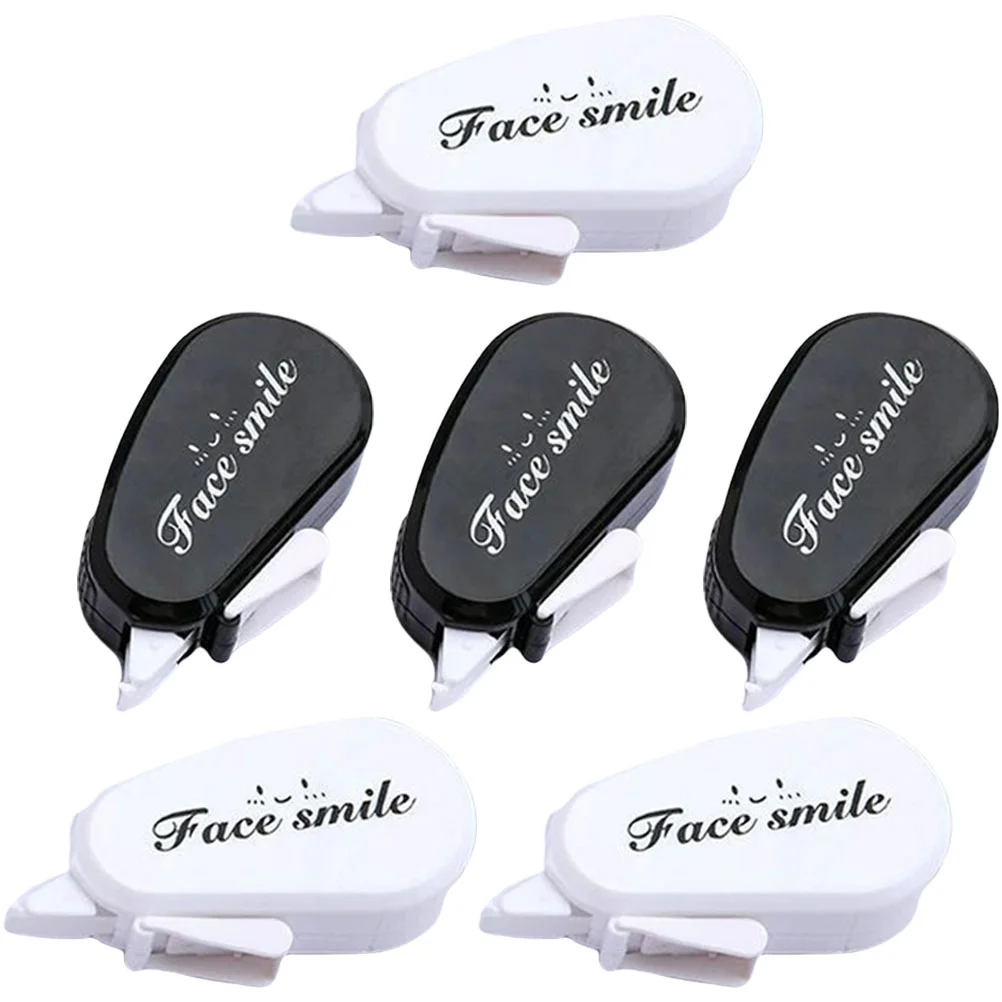 

6 Pcs Correction Tape Convenient White-out Tapes School Stationery Portable Corrected Studying Adhesive Student Accessory