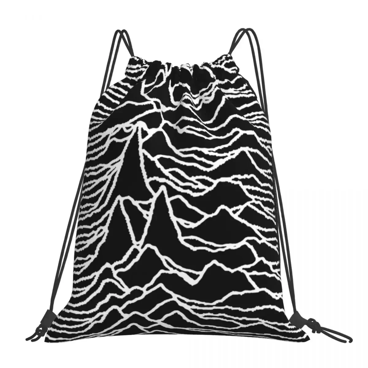 

Unknown Pleasures Backpacks Casual Portable Drawstring Bags Drawstring Bundle Pocket Sports Bag Book Bags For Travel Students