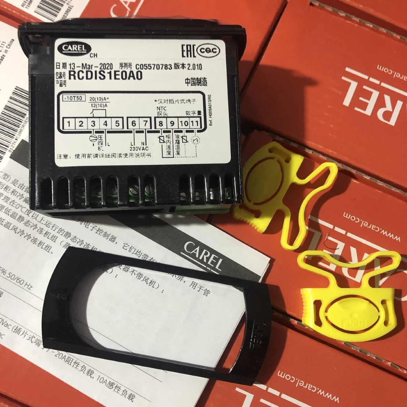

Temperature controller RCDIS1E0A0-RCDIS1EOAO