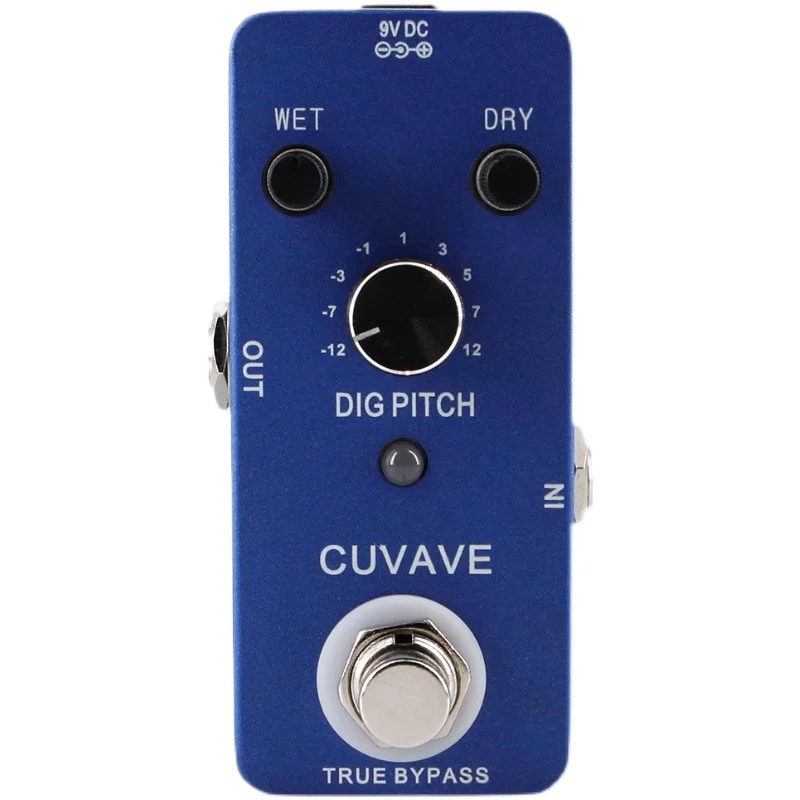 

Guitar transposition effector PITCH digital single-block positive and negative 12CT pitch up and down octave transposition