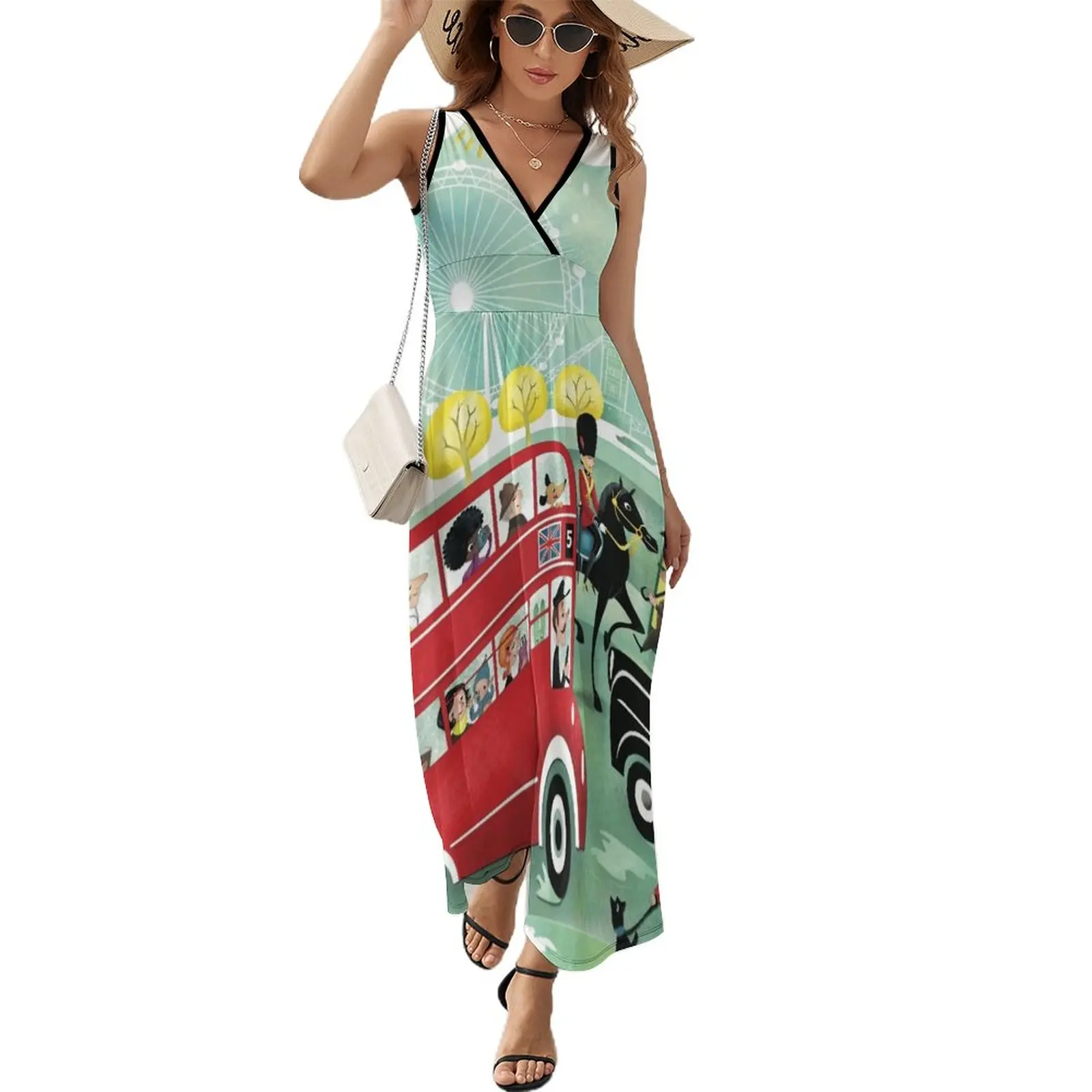 

Happy London Sleeveless Dress women's clothing korea stylish Clothing female