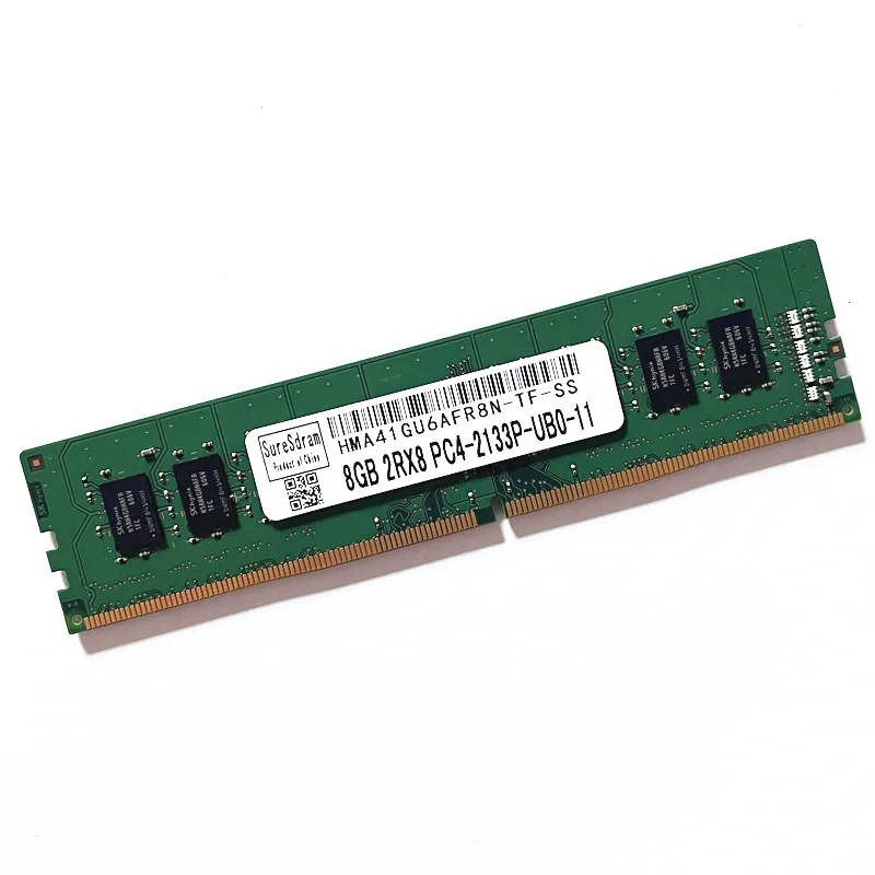 SureSdram DDR4 8GB 2133MHz UDIMM RAM DDR4 8GB 2RX8 PC4-2133P-UB0