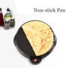 650W 23CM Electric Crepe Maker Pizza Pancake Making Machine Non-Stick Griddle Baking Pan Household Kitchen Cooking Tools 220V 4