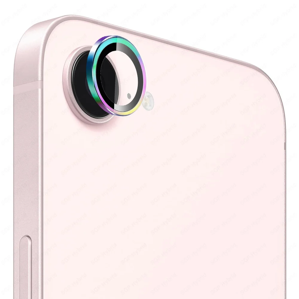 3D Metal Lens Glass Ring Camera Protector Case Cover