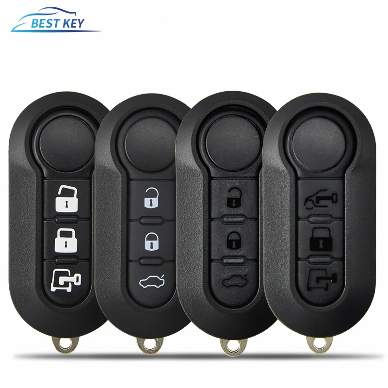 Best Key Car Remote Key Shell Case Per Fiat 500 Panda Punto Bravo Stilo Ducato Citroen Jumper Peugeot Boxer Sip22 Flip Key