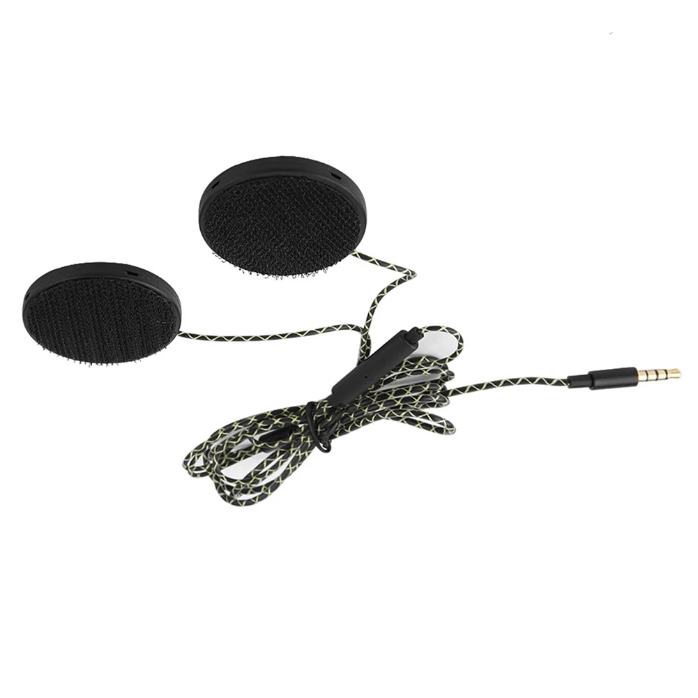 

Free Calling Helmet Headset 1pc Plug And Play TPE 35g Cable Length 1.2m For MP3 Computer Equipment ABS Material
