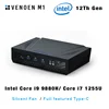 Gaming Mini PC DDR5 Intel Core 12th Gen i5 i7 1280P Desktop Computer WIFI6 Bluetooth Win10 NVME SSD Windows 11 Linux Powerful 1