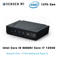 Gaming Mini PC DDR5 Intel Core 12th Gen i5 i7 1280P Desktop Computer WIFI6 Bluetooth Win10 NVME SSD Windows 11 Linux Powerful 1