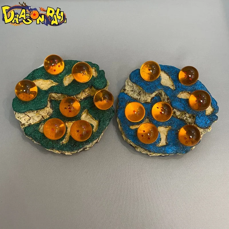Dragon Ball Crystal Dragonball Resin Statue Anime Led Light Decoration Action Figure Model Toy Brinquedos Gift
