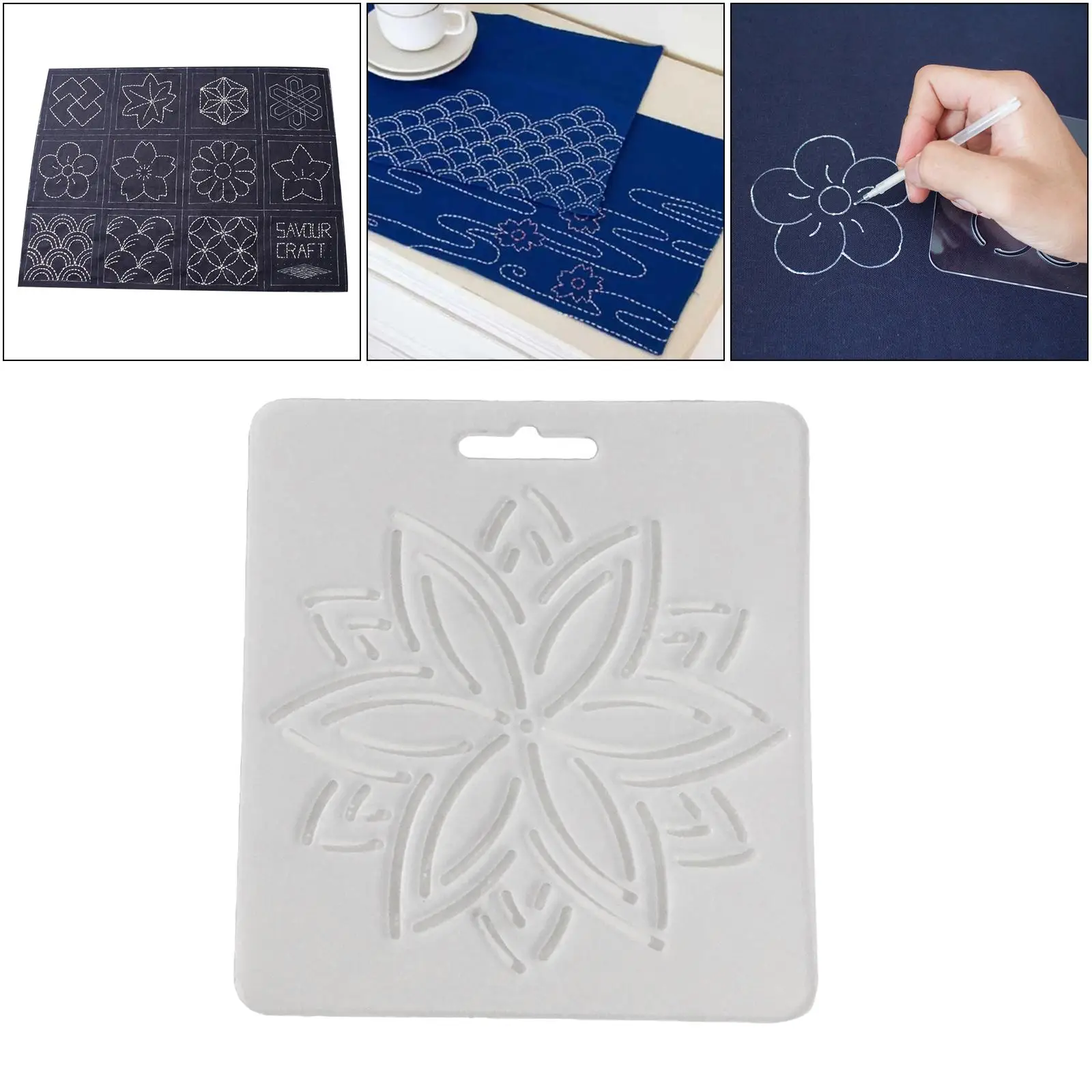 Acrylic Flower Patterns Quilt Template Patchwork Embroidery Stencils for  Fabric DIY Patchwork Sewing Accessories