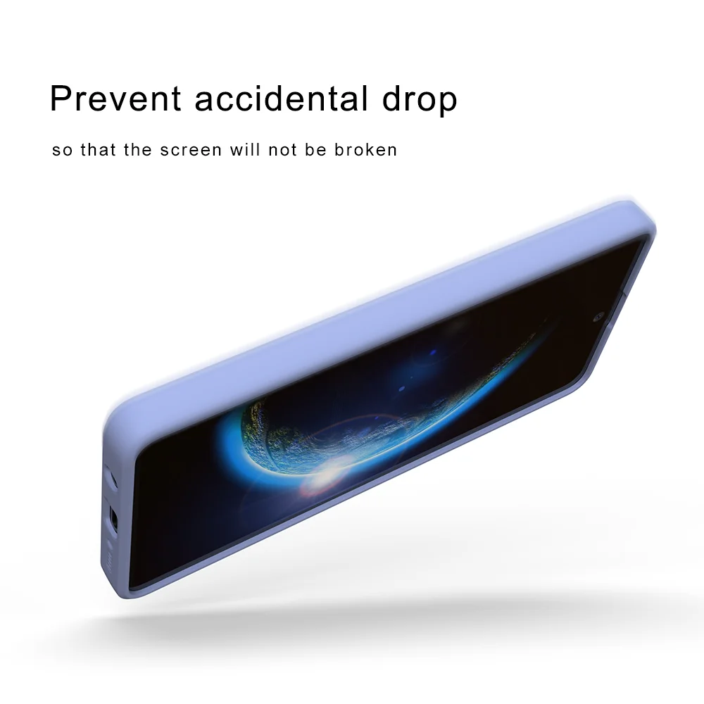 Premium Liquid Silicone Camera Protective Phone Case - Sleek and Durable Design
