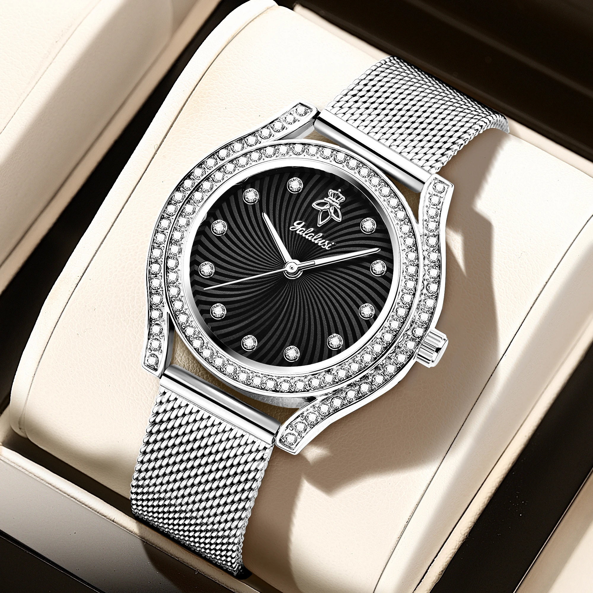 Elegant Women's Water-Resistant Quartz Wristwatch - Perfect Gift Idea
