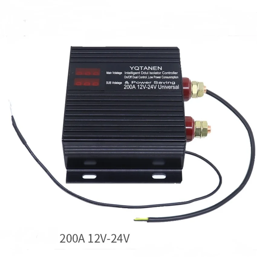 250 Amp Dual Battery Isolator Kit – 12V/24V Voltage Sensitive Relay (VSR) For Marine, Car, Truck, RV, ATV