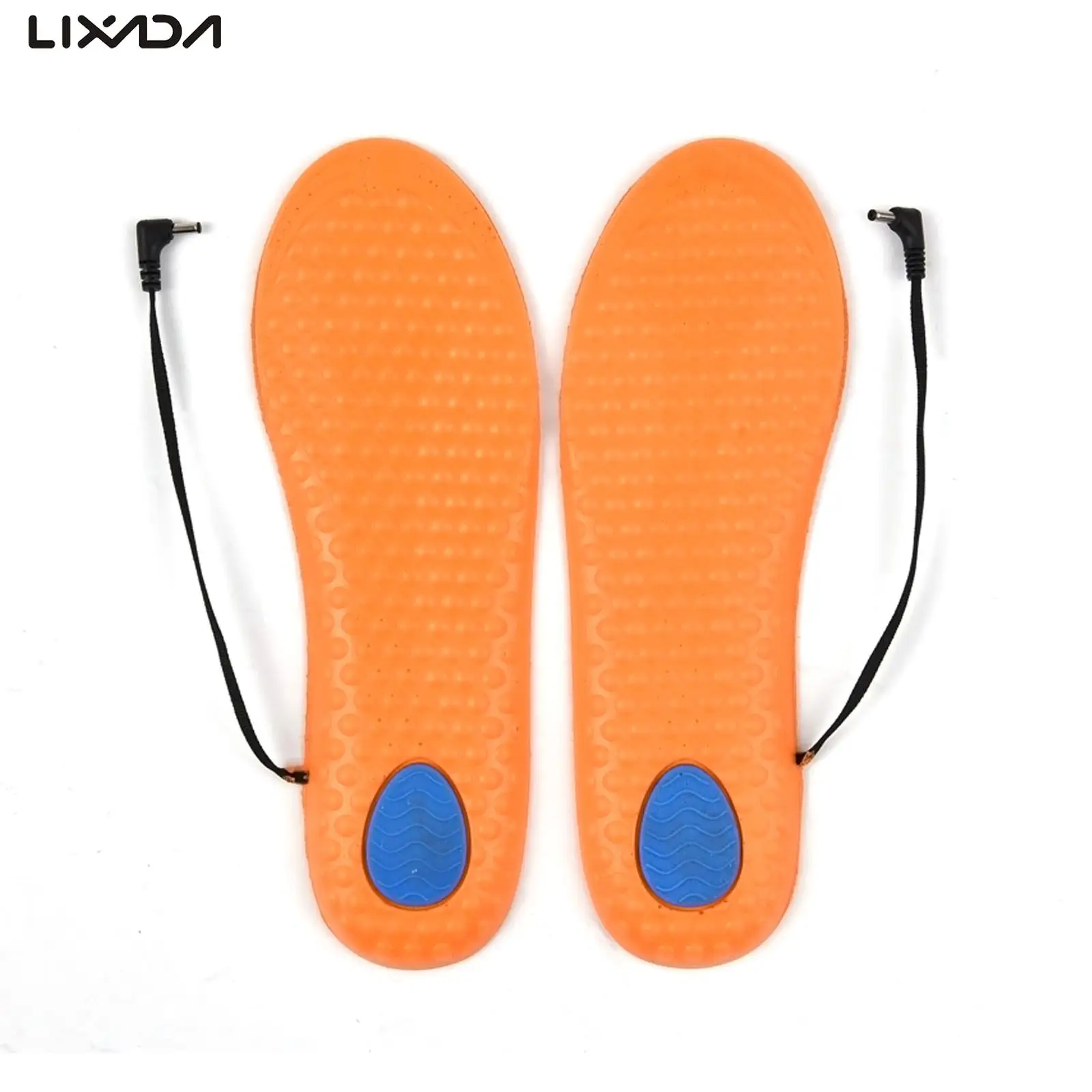 USB Rechargeable Electric Heated Shoe Insoles Heating Shoe Inserts Foot Warmer for Outdoor Camping Hiking Skiing Cycling