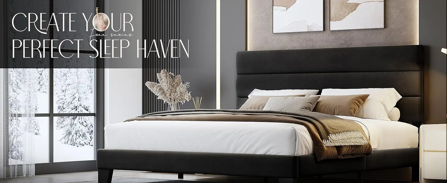 weeway black king size bed frame