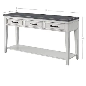 Del Mar Sofa Console Table Dimensions