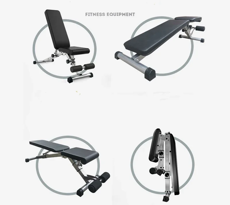 Multifunction Fitness Gym Equipment Exercise Commercial Sit Up Bench Adjustable Gym Bench