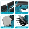 21V Electric Hedge Trimmer 2 IN 1Cordless Rechargeable Household Garden Grass Shrub Scissors Power Tool Fit Makita 18V Battery 3