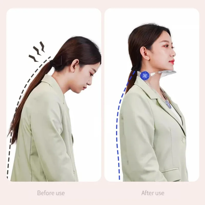 Neck Supports Braces Office Study Exercise Equipment Neck Stretcher for Children and Adult Repair Guard Corrector