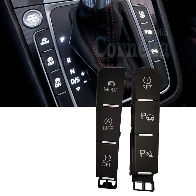 Car Esp Off Pulsante Start Stop Mode Driving Pattern Ops Parking Assist Model Switch Per Vw Golf 7 Mk7 5Gg927238E