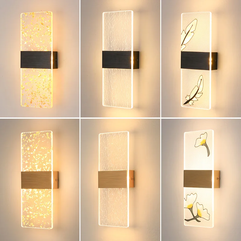 

Wall lamp, bedroom LED, bedside lamp, modern and simple creative, study, living room, TV background, Nordic wall lamp